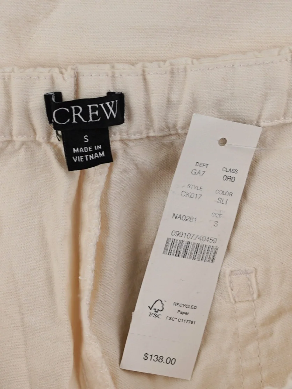 J. Crew new tags